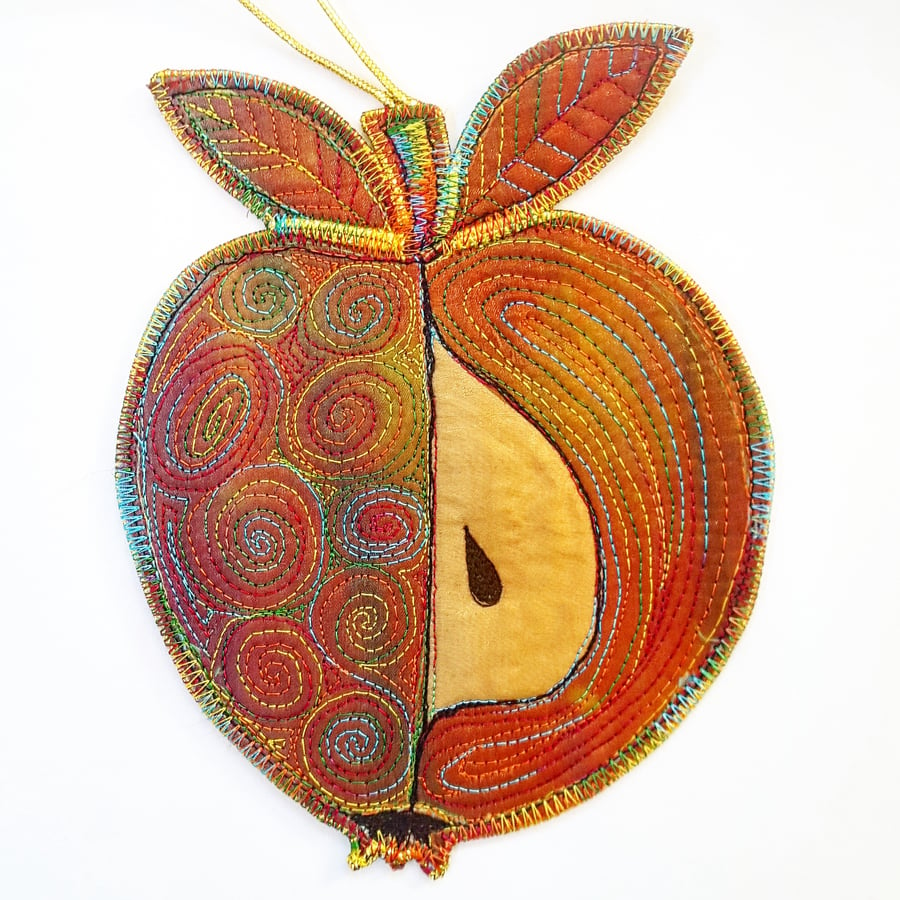 Hanging Apple Decoration 