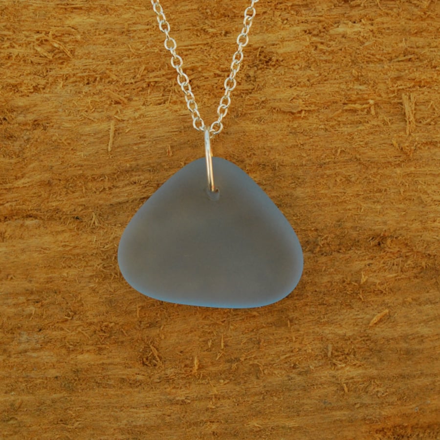 Beach glass pendant