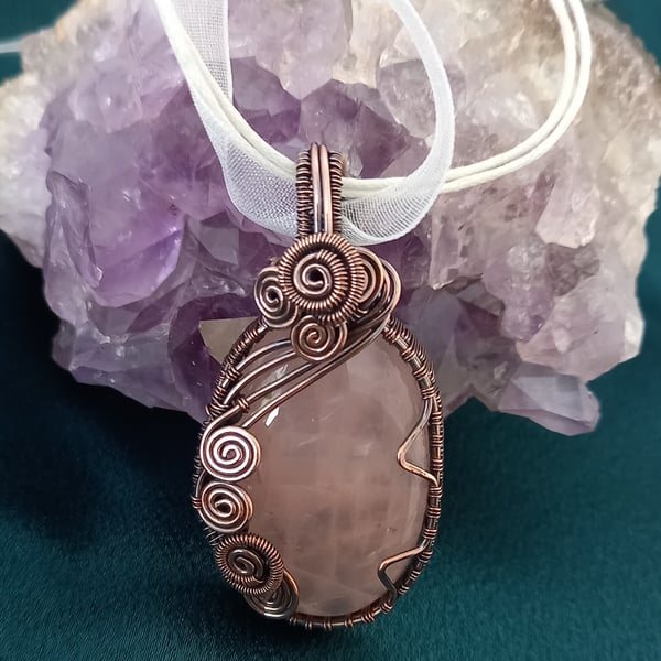 Rose Quartz pendant