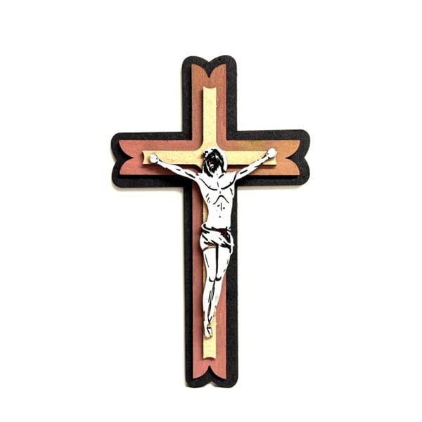 Handmade Crucifix in Wood