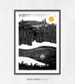 Gone Fishing Illustrated Art Print - Image 2