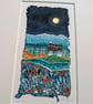 Jewel Cottage- Original collage. A4 Mounted only - Image 1