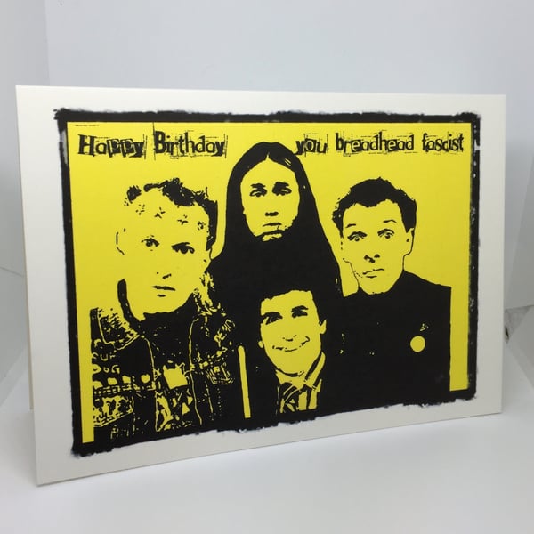 Birthday Card: Young Ones Breadhead (13x18cm)
