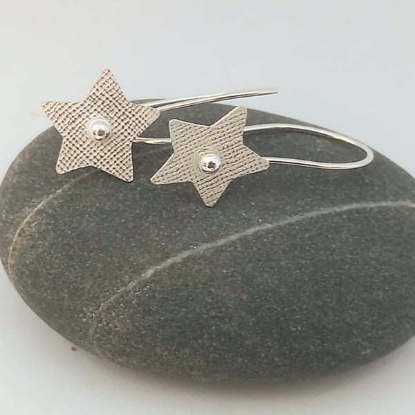 dangly star earrings