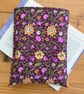William Morris Evenlode Print Quilted Fabric Book Sleeve - Hardback Size