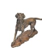 Foundry Bronze Playing Labrador Dog Statue Large Bronze Metal Sculpture - Image 3