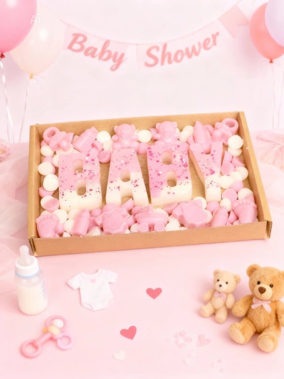 Wax melt baby gift set baby shower gift for her him home decor home fragrance