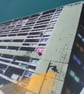'Cables Wynd' Edinburgh Scotland Original Screenprint - Image 5