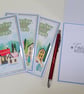 Mini Christmas Cards Set - Non Religious - From Our Home to Yours Festive Wishes - Image 3