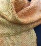 Handmade Alpaca Mohair Scarf: Soft Ombre Plain Weave