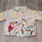 Upcycled Girls Age 4 Toucan Jacket