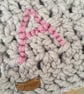Handmade personalised crocheted baby blanket - pram blanket-various colours