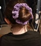 Chenille scrunchie