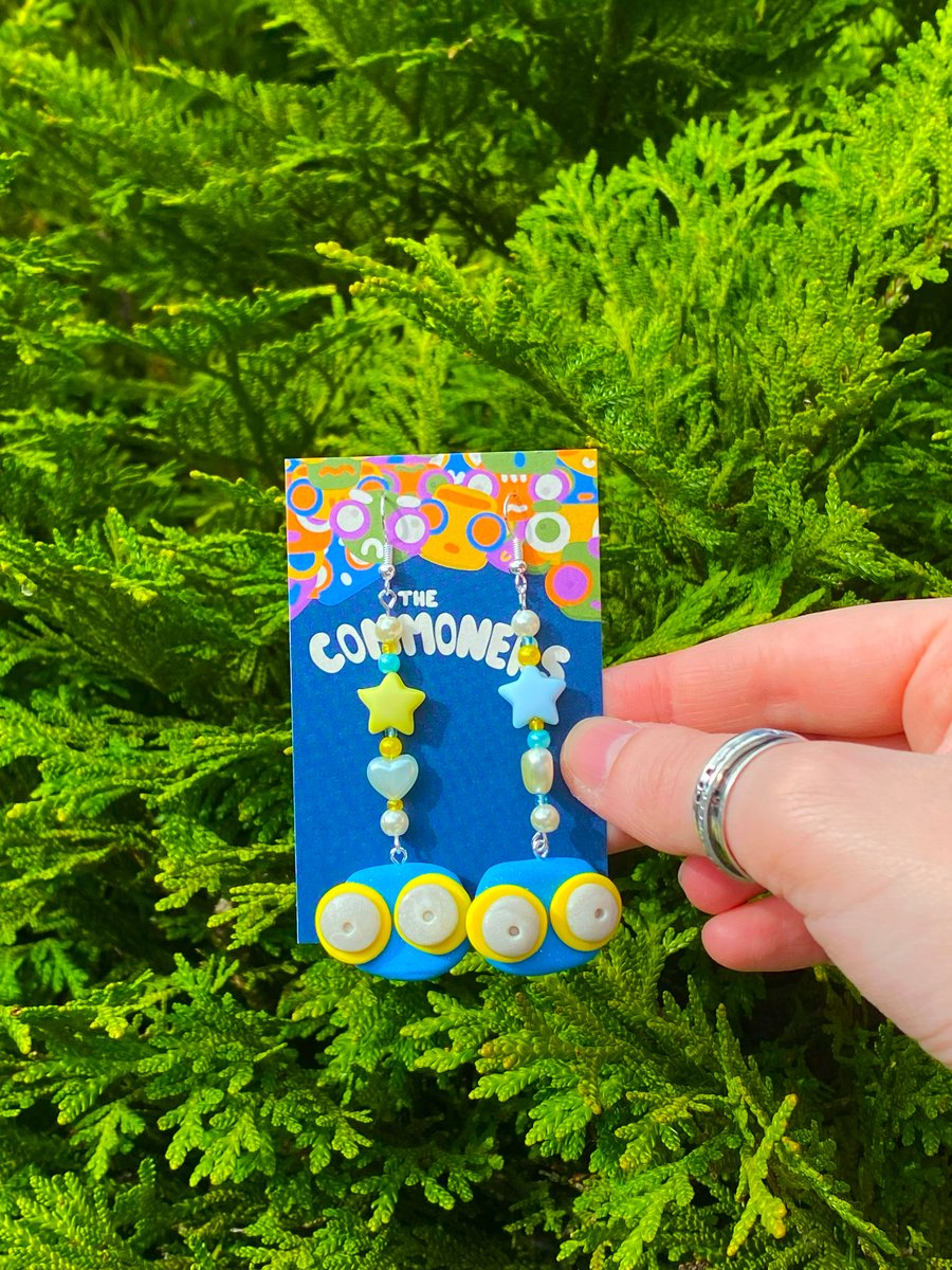 Clay Earrings - The Commoners - Pair 3