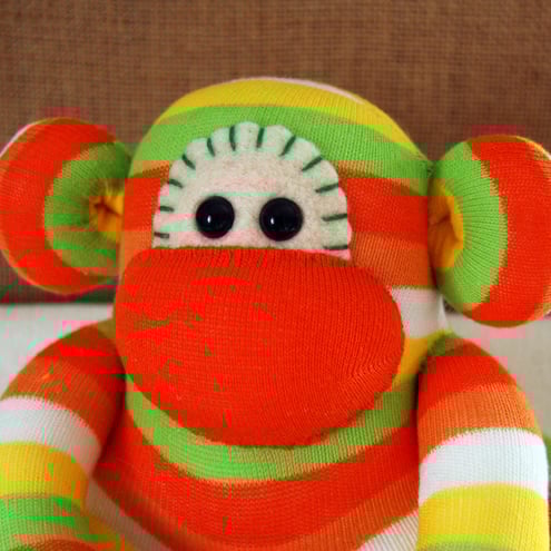 Sock Monkey Alfie