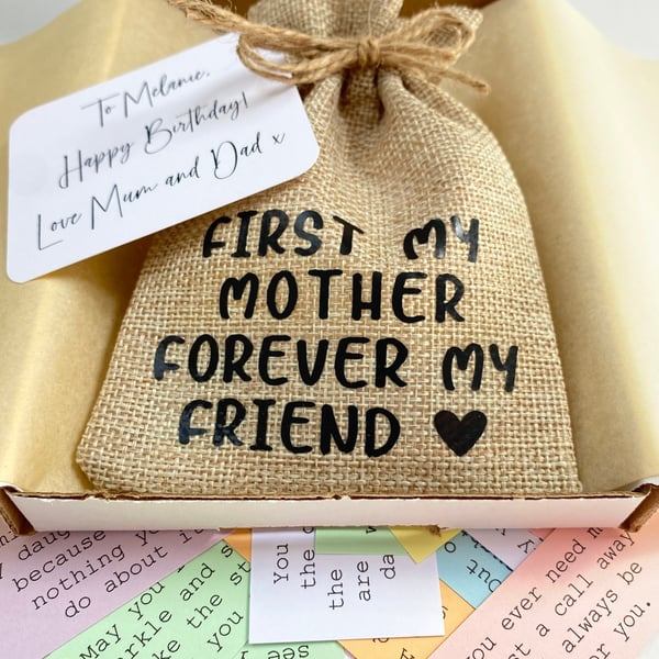 Mum Quote Keepsake Bag, 31 Quotes, Mother Gift, Mother's Day Present 