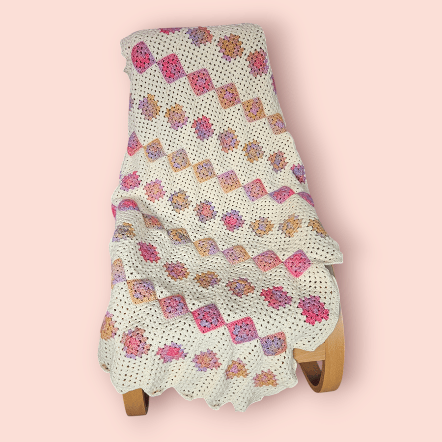 Crochet Blanket Throw