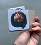 Reading hedgehog magnetic hedgehog bookmark. Hedgehog bookmark. - Image 4