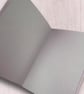 Happy birthday card, lilac, purple, silver and pink floral, embossed, flowers - Image 8