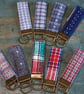 Handmade Essential Fabric Key Fob, Everyday Key Ring  - Image 1
