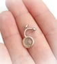 Silver pendant with prehnite - Image 6