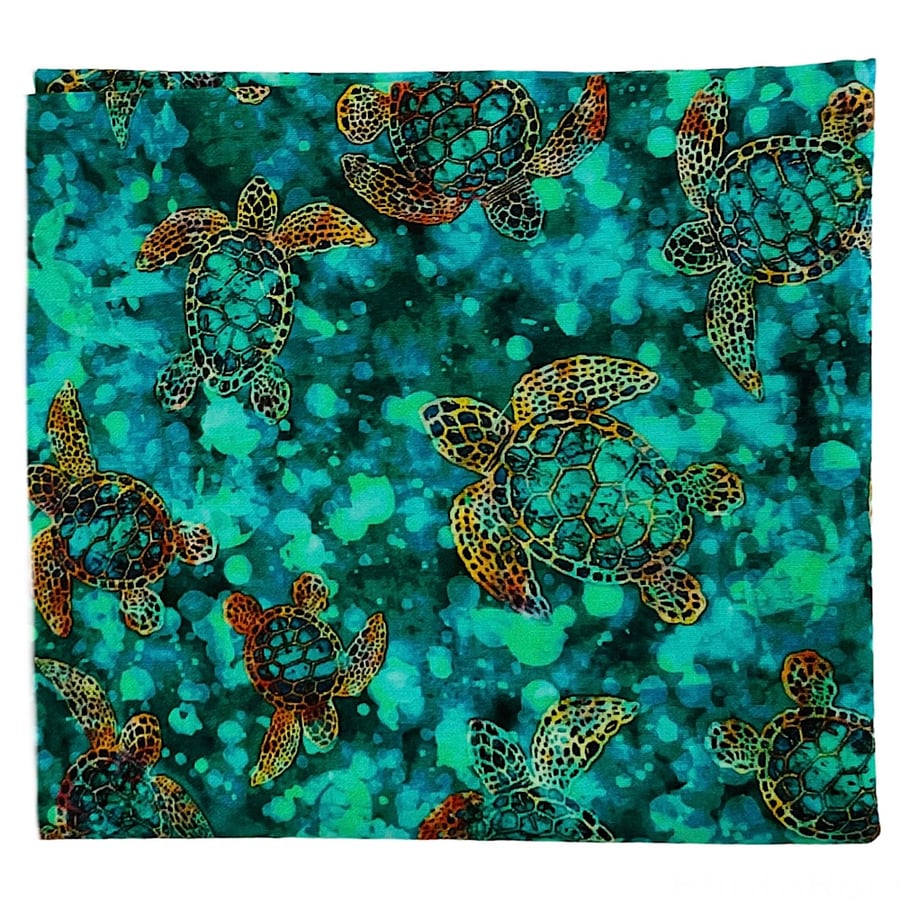 Swimming Turtles Long Quarter