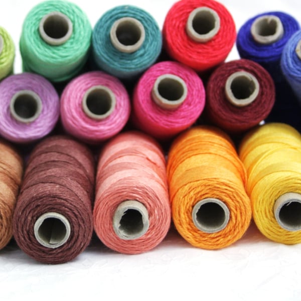 Linen Thread,  3-ply Goldschild (Londonderry), Bookbinding Thread, Embroidery