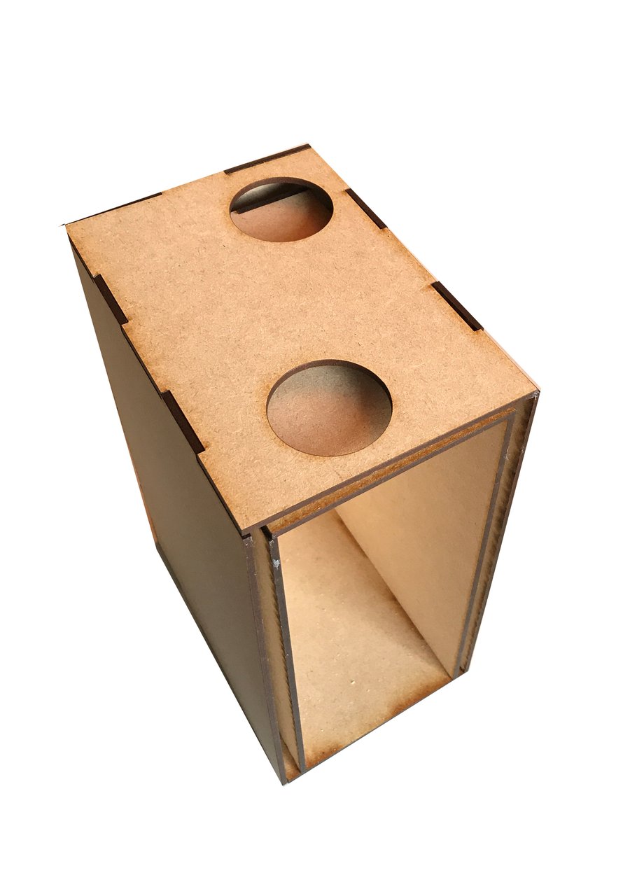 Book Nook Blank - Basic blank ready for you to install your own book nook detail