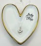 Fine Silver Heart Pendant