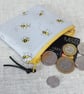 Small purse, coin purse, bees - Image 6