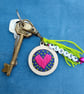 Heart Keyring or Bag Charm - Image 4