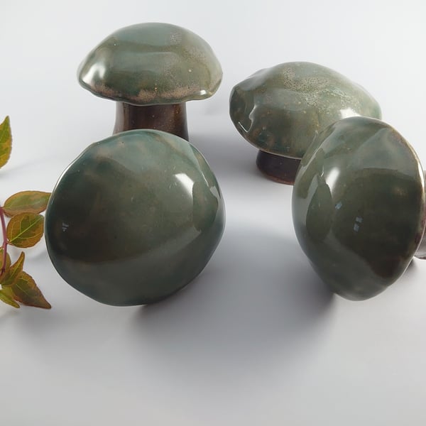 Ceramic mushrooms