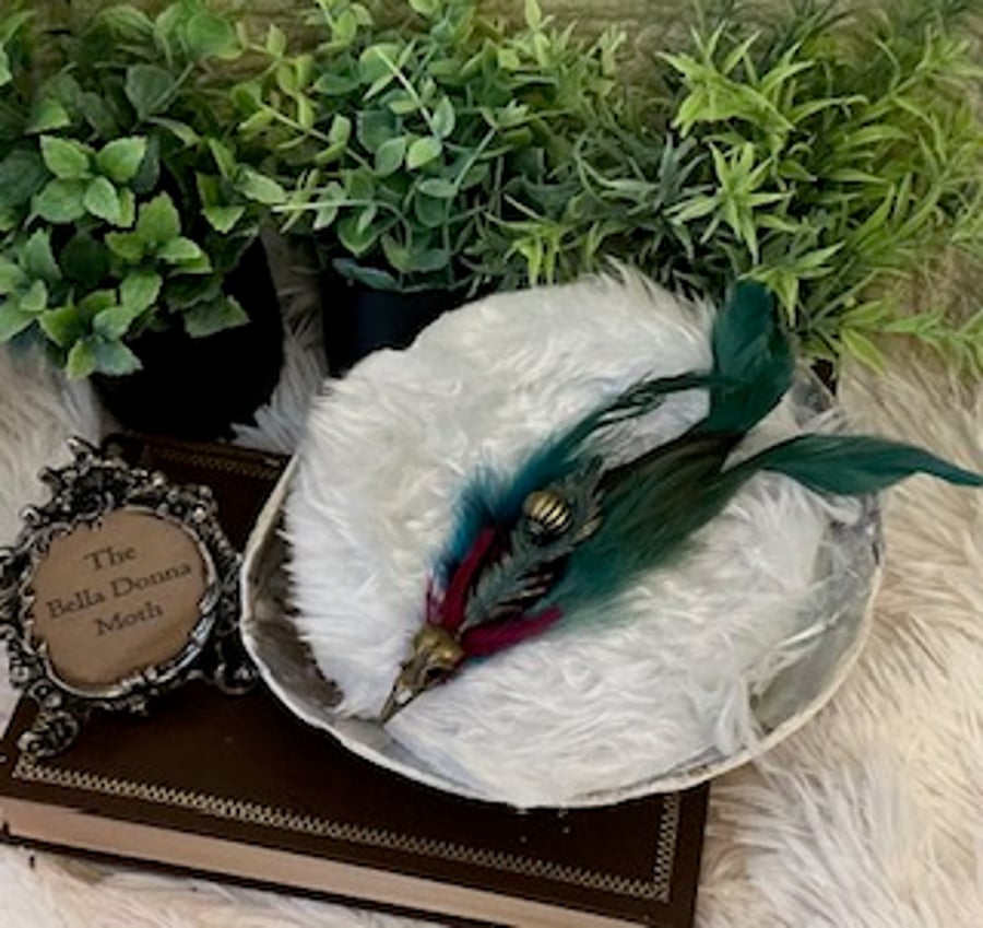 Feather Hair Ornament Clip No 2