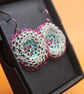 White domes earrings  - Image 1