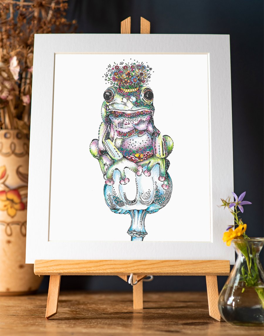  Frog Prince Art print 