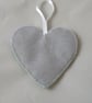 Red Rose Hanging Heart Decoration - Image 5