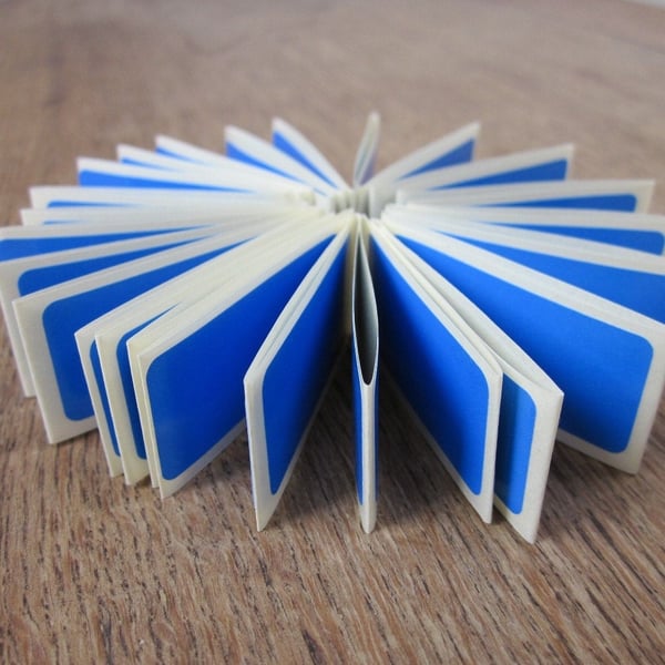 50 Small Royal Blue Stickers