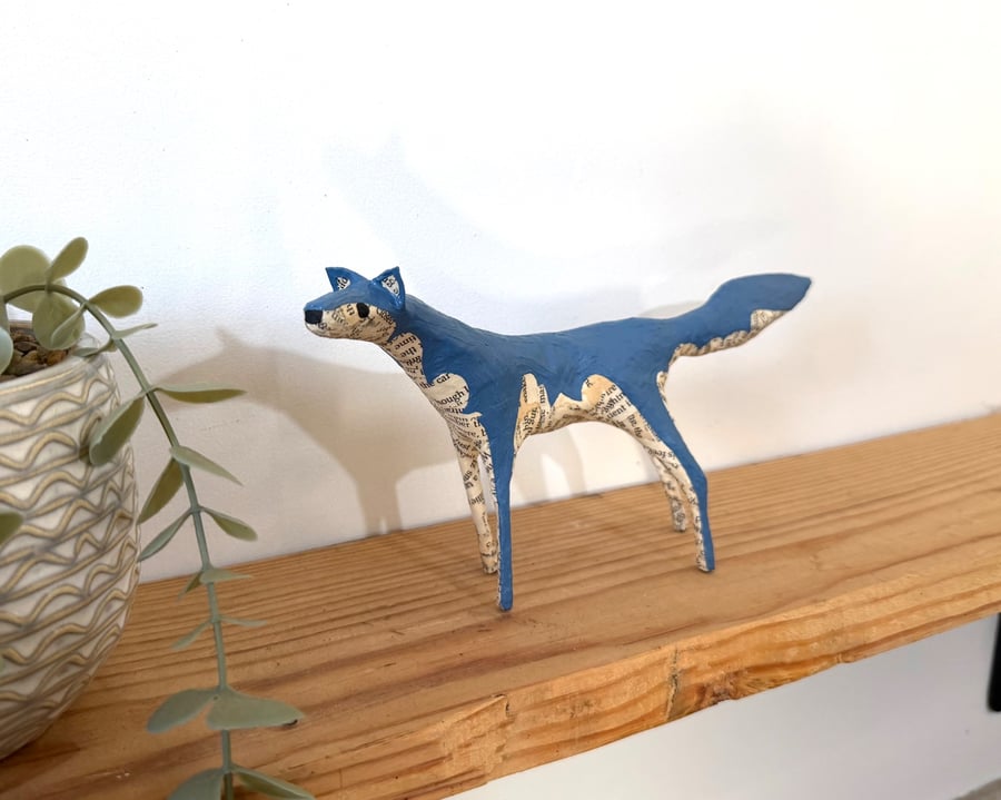 Little Blue Wolf - MADE TO ORDER