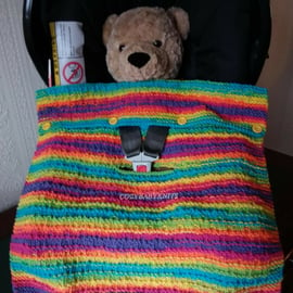 FIRST SIZE BABY CAR SEAT BLANKET