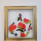 Glass Painting wall art Turkish traditional Pomegranate