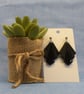 Fan Shaped Art Deco Earrings - Image 5