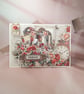 Handmade Vintage Style Greeting Card (45) C6 Size - Image 3