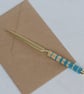 Letter Opener in Teal and Gold - Image 3