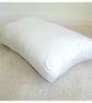 Tempur Original Pillow COVER White Ticking Stripes 100% Cotton QUEEN Medium