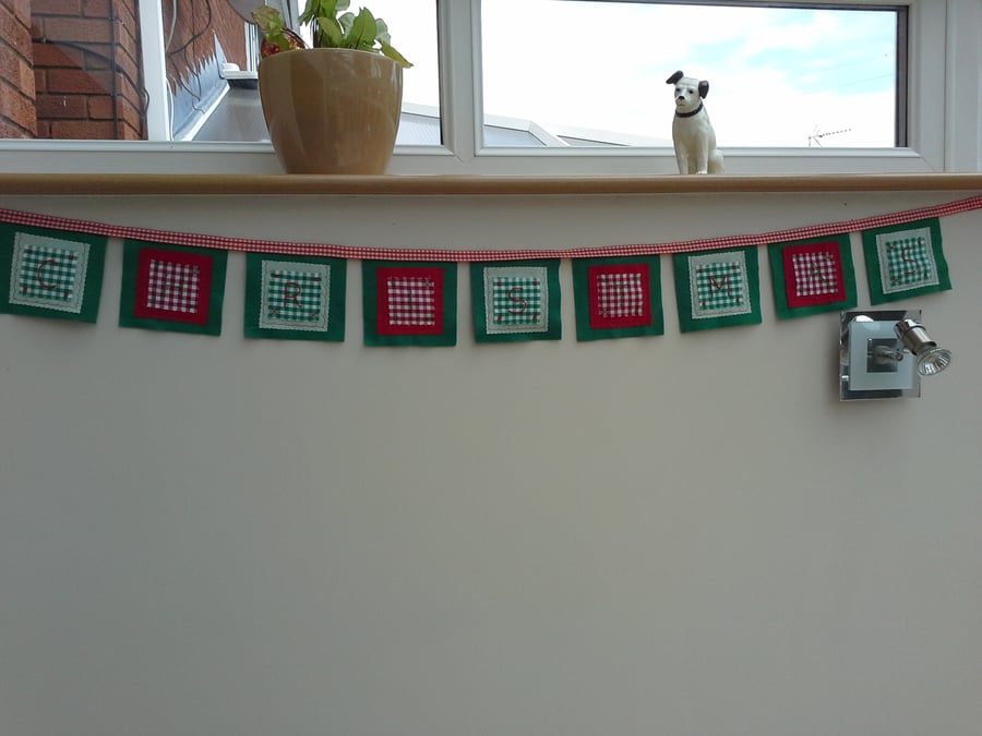 Rustic style bunting