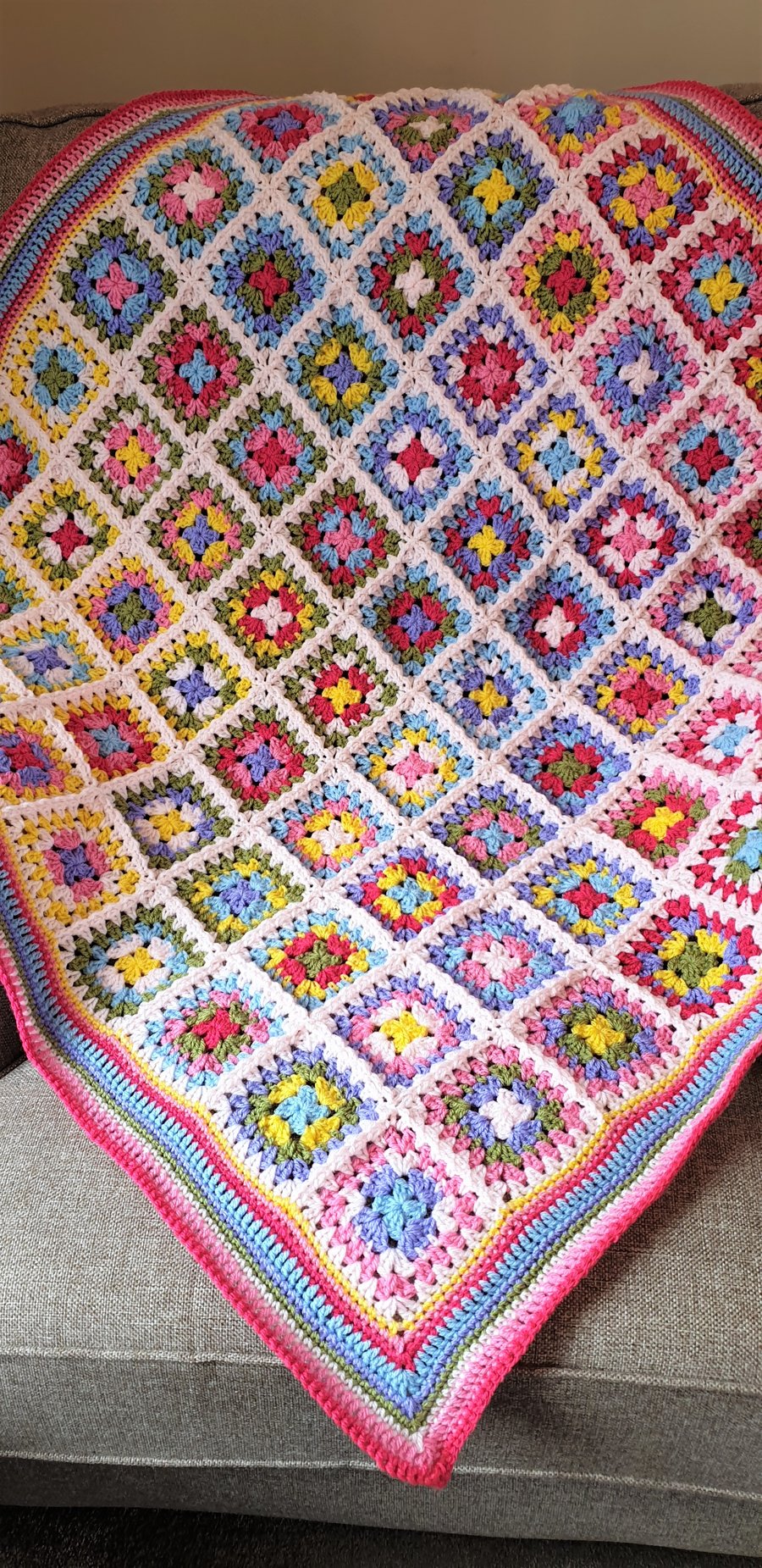 Hello Summer Crochet Blanket