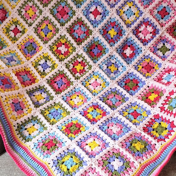 Hello Summer Crochet Blanket