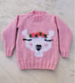Knitting Pattern for Llama Chunky Child's Sweater, 4-11 years. Digital PDF - Image 5