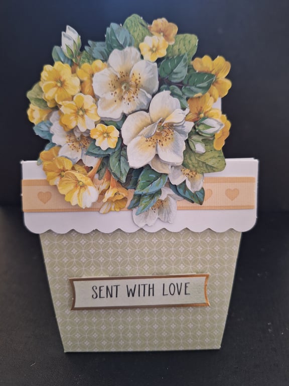 Freestanding Flowerpot card