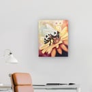 Beautiful Bee Original Art Canvas